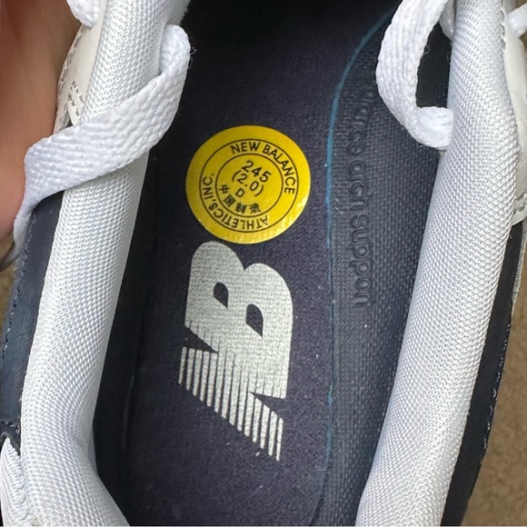 Navy New Balance 550 R3PL!C🅰️ - Picture 3 of 5